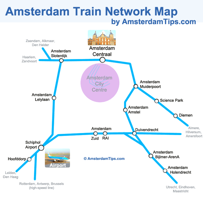 amsterdam-train-map